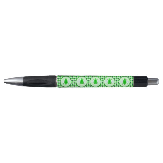 Stylo Saint Patricks Day Bee et Shamrocks (Devant)