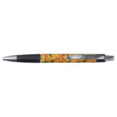 Stylo Saison d'automne Halloween Citrouille Motif (Dos)