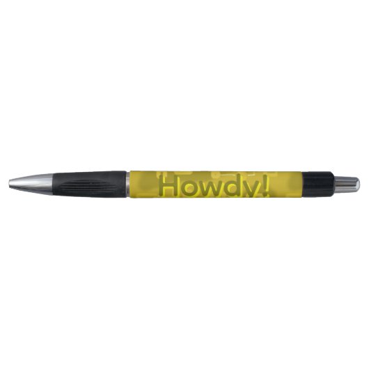 Stylo Salut Géométrique (Devant)