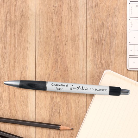 Stylo "Save the date" pour mariage