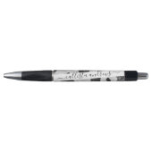Stylo Séquins de Parties scintillant brillant noir brill (Devant)