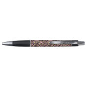 Stylo Série de design Léopard Rose et Or 15 (Dos)