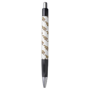 Stylo Serpent Brown et Silhouette Or