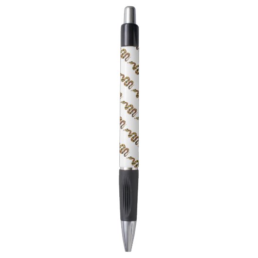 Stylo Serpent Brown et Silhouette Or (Devant (Vertical))