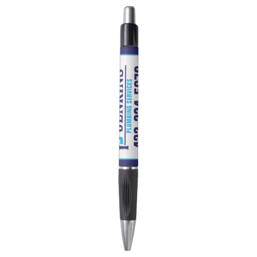 Stylo Service de plomberie professionnel (Devant (Vertical))