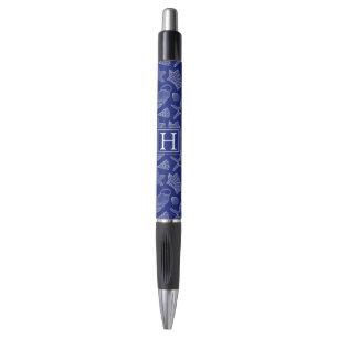 Stylo Shell bleu lumineux modèlent ajoutent votre