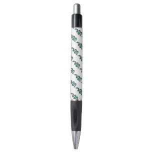 Stylo Silhouette d'impression Brown et Turquoise de serp