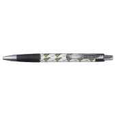 Stylo Silhouette léopard noir et vert (Dos)