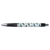 Stylo Silhouette noir et bleu Zebra (Devant)