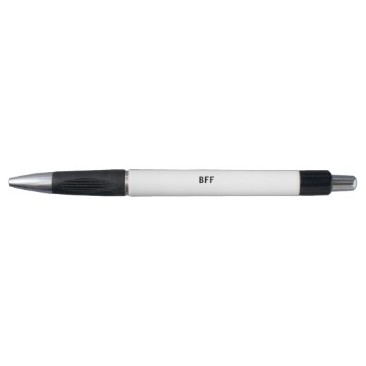 Stylo Simple minimal BFF best friends family custom name (Devant)