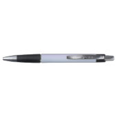 Stylo Simple Moderne Lumière Bleu et Nom Lavande (Dos)