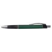 Stylo Simple Monogramme Nom Moderne Vert Foncé (Haut)