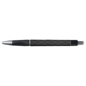 Stylo Simple Motif noir gris clair moderne Monogramme (Devant)