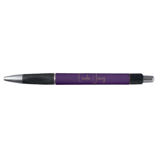 Stylo Simple violet uni (Devant)