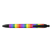 Stylo solide H de rayure d'arc-en-ciel (Dos)