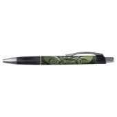 Stylo Sphères miniatures de forêt verte blanche (Haut)