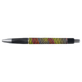 Stylo Spirale rouge jaune bleu par Kenneth Yoncich (Devant)