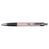 Stylo Style de Parties scintillant rose de nom personnal (Dos)