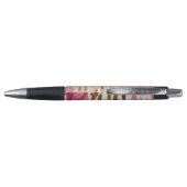 Stylo Stylish Girly Rose White Gold Zebra (Dos)