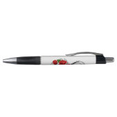 Stylo Symbole de l'infini avec des roses rouges (Haut)