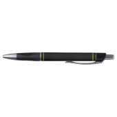 Stylo Symbole d'infini sur fond noir (Bas)