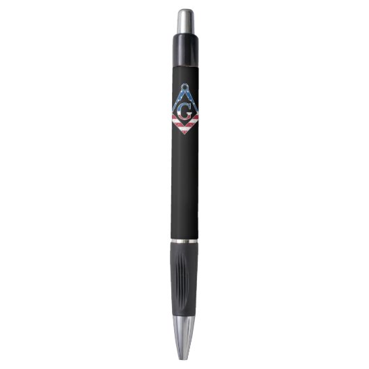 Stylo Symbole Freemasonic des États-Unis (Devant (Vertical))