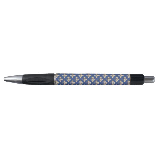 Stylo Symboles de fleur de lis (Devant)
