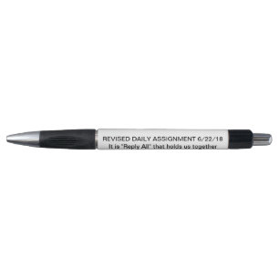 STYLO TÂCHE QUOTIDIENNE RÉVISÉE