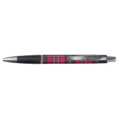 Stylo Tartan sans votre nom, initiales ou tout autre tex (Dos)