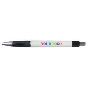 Stylo Téléchargez votre logo d'entreprise Ajouter du tex
