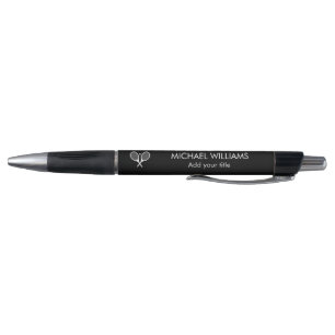 Stylo Tennis moderne personnalisé élégant