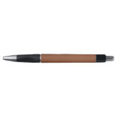Stylo Terracotta Burnt Orange couleur solide (Devant)