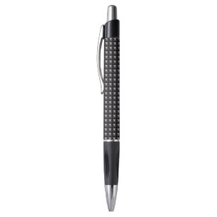 Stylo Texture en acier cloutée