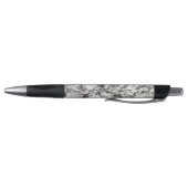Stylo texture granite | Arrière - plan de marbre en noir (Bas)