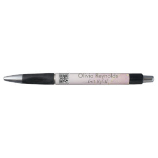 Stylo Texture minimaliste moderne en marbre rose or