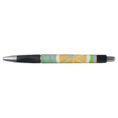 Stylo Tie Dye Lemon Citrus Fruit Tourbillonnant Motif (Devant)