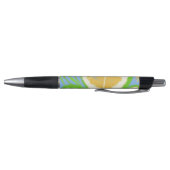 Stylo Tie Dye Lemon Citrus Fruit Tourbillonnant Motif (Bas)