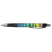Stylo Tiger noir et arc-en-ciel (Bas)
