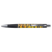 Stylo Tiger noir et orange (Dos)