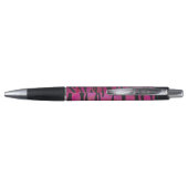 Stylo Tiger rose chaud et noir (Dos)
