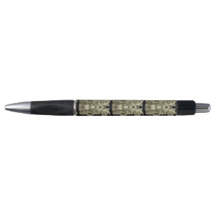Stylo Tonnerre sculpté Tiki