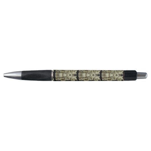 Stylo Tonnerre sculpté Tiki (Devant)