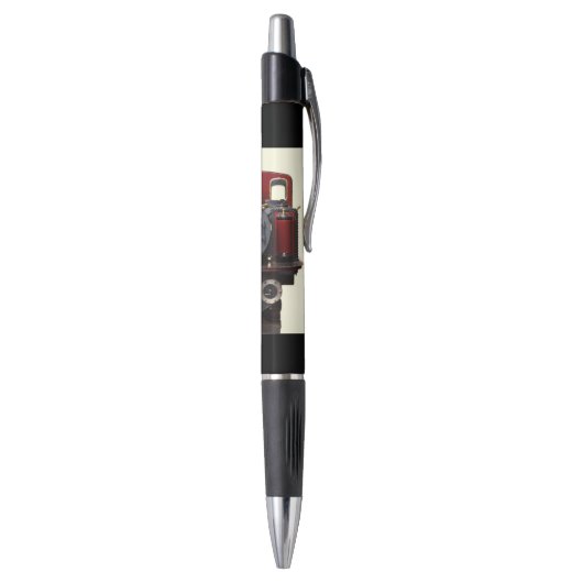 Stylo Train Bleu Et Rouge (Bas (Vertical))