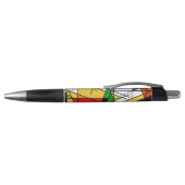 Stylo Triangle Coloré Géométrique Moderne (Haut)