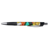 Stylo Triangle Coloré Géométrique Moderne (Bas)