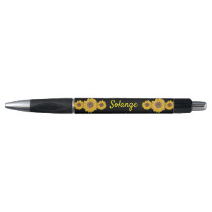Stylo Trio de tournesol personnalisé