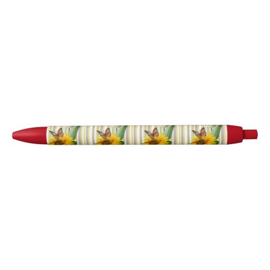 Stylo Tulipe blanche Bitfly (Devant)