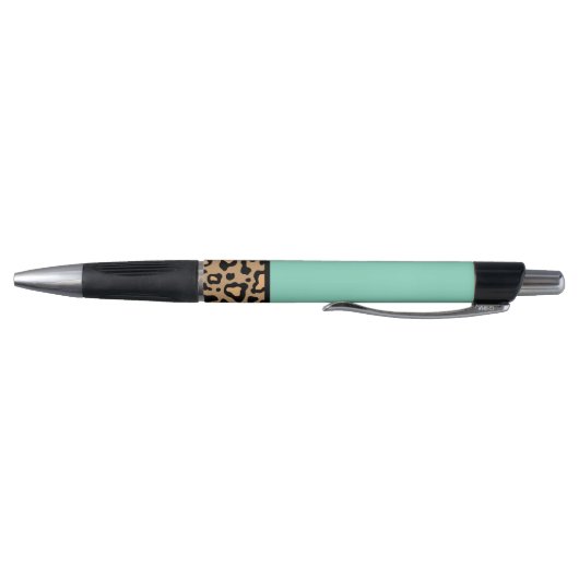 Stylo Turquoise Leopard enseignant bureau de l'école de  (Bas)