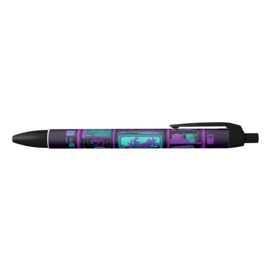 Stylo TV 16 bits cyberpunk (Haut)
