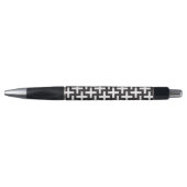 Stylo Un b&w modèle fait avec "plus" le signe (Devant)